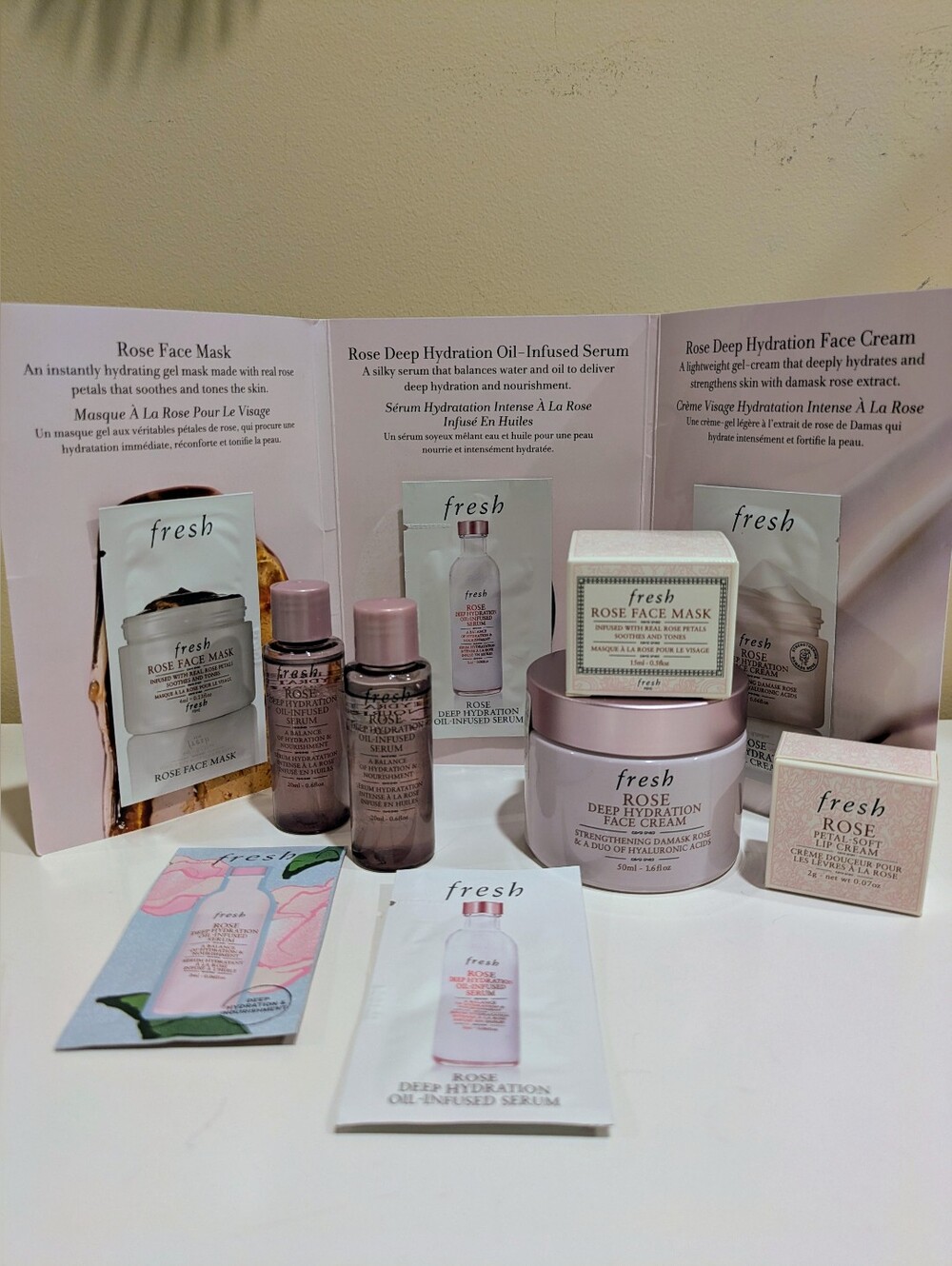 Fresh Skincare LOT! FULL SIZE Rose Deep Hydration Face Cream - Picture 2 of 7